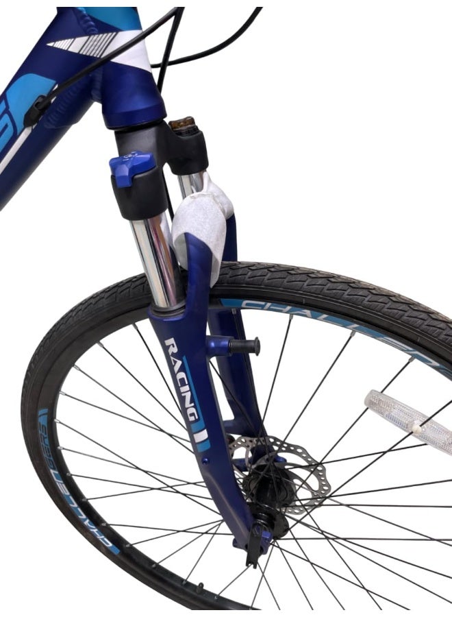 Challenger Pro-Series Hybrid Aluminum Bicycle with Suspension - 21 speeds, 27" frame - Image 5
