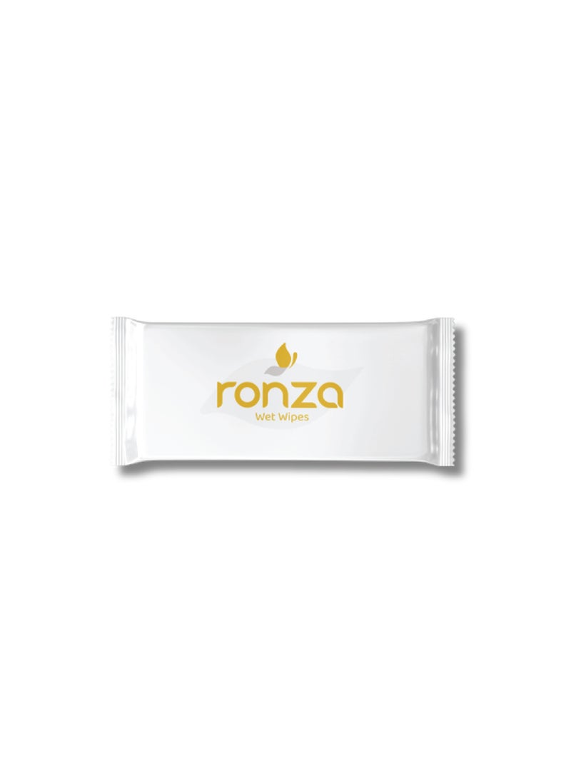 Ronza Multi-Purpose Single Wet Wipes (Pack containing 50 individually wrapped wet wipes) - Image 1