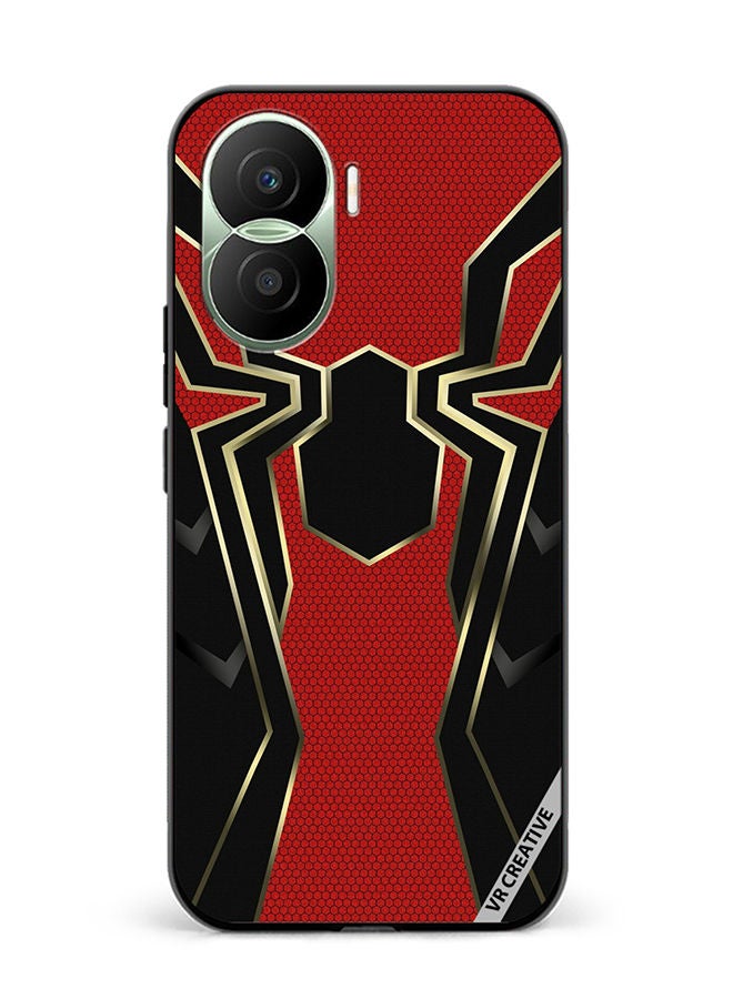 VR CREATIVE Protective Case Cover For Honor Play7T Pro Spiderman Vector Design Multicolour - Image 1