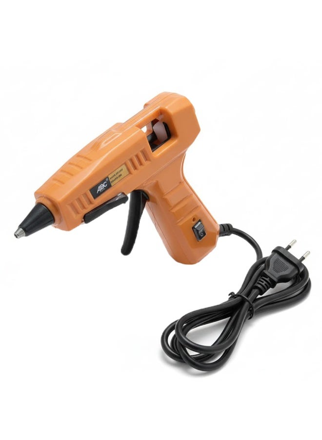 ABC Hot glue gun 25W , with on/off switch for added safety, built in mounting base, 220-240V, suitable for 11.2mm (2 Glue Sticks) diameter glue sticks, non-slip for greater comfort during use, suitable for decoration and craft projects - Image 2