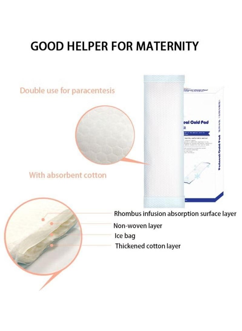XiuWoo - Instant Postpartum Pads for Women After Birth, Ice Packs for Postpartum Care, 2 Individually Wrapped Postpartum Ice Packs - Image 1