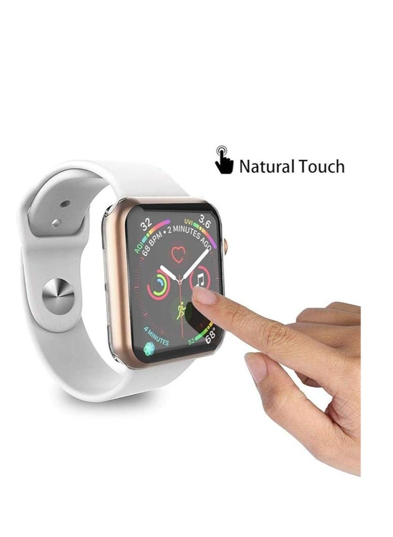 watch series 7 45mm soft slim fit tpu case cover anti-scratch shockproof case  - Image 4
