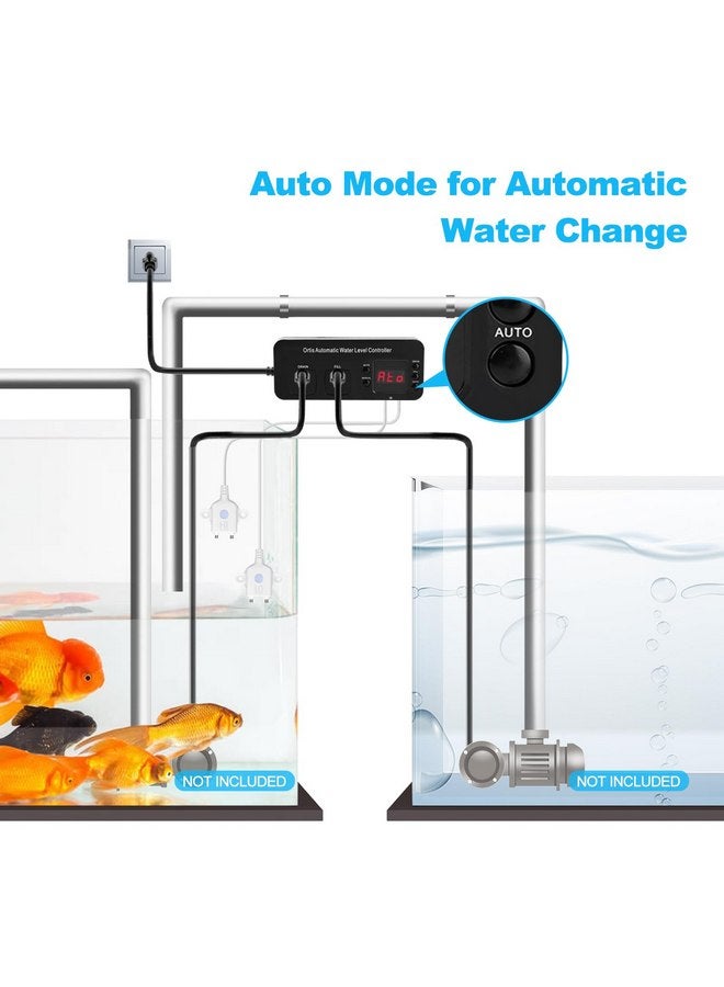 Ortis Auto Top Off System, Oritis Water Refiller Water Level Controller Automatic Water Change for Aquarium Fish Tank Swimming Pool Saltwater Freshwater, Sump Pump Pits - Image 4