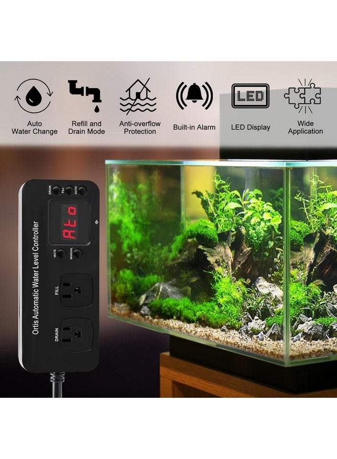 Ortis Auto Top Off System, Oritis Water Refiller Water Level Controller Automatic Water Change for Aquarium Fish Tank Swimming Pool Saltwater Freshwater, Sump Pump Pits - Image 3