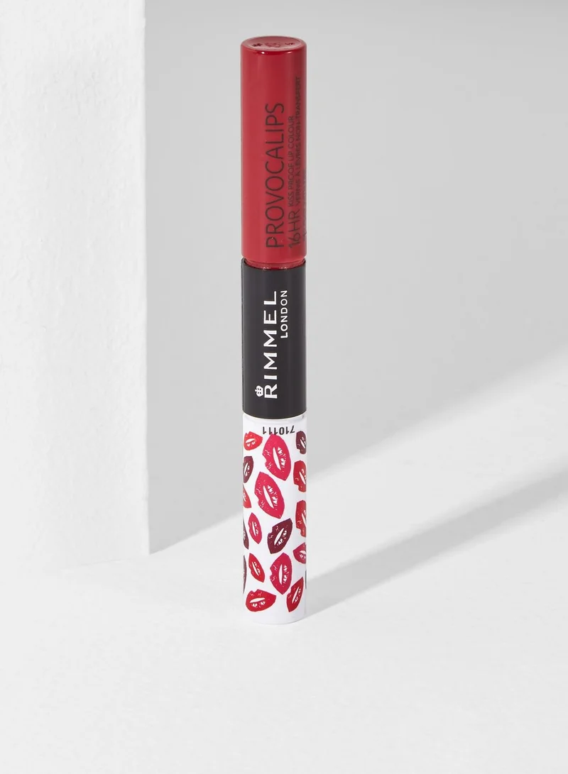 RIMMEL LONDON Rimmel Provocalips 16HR Kissproof Lip Colour – 550 – Play With Fire, 8g