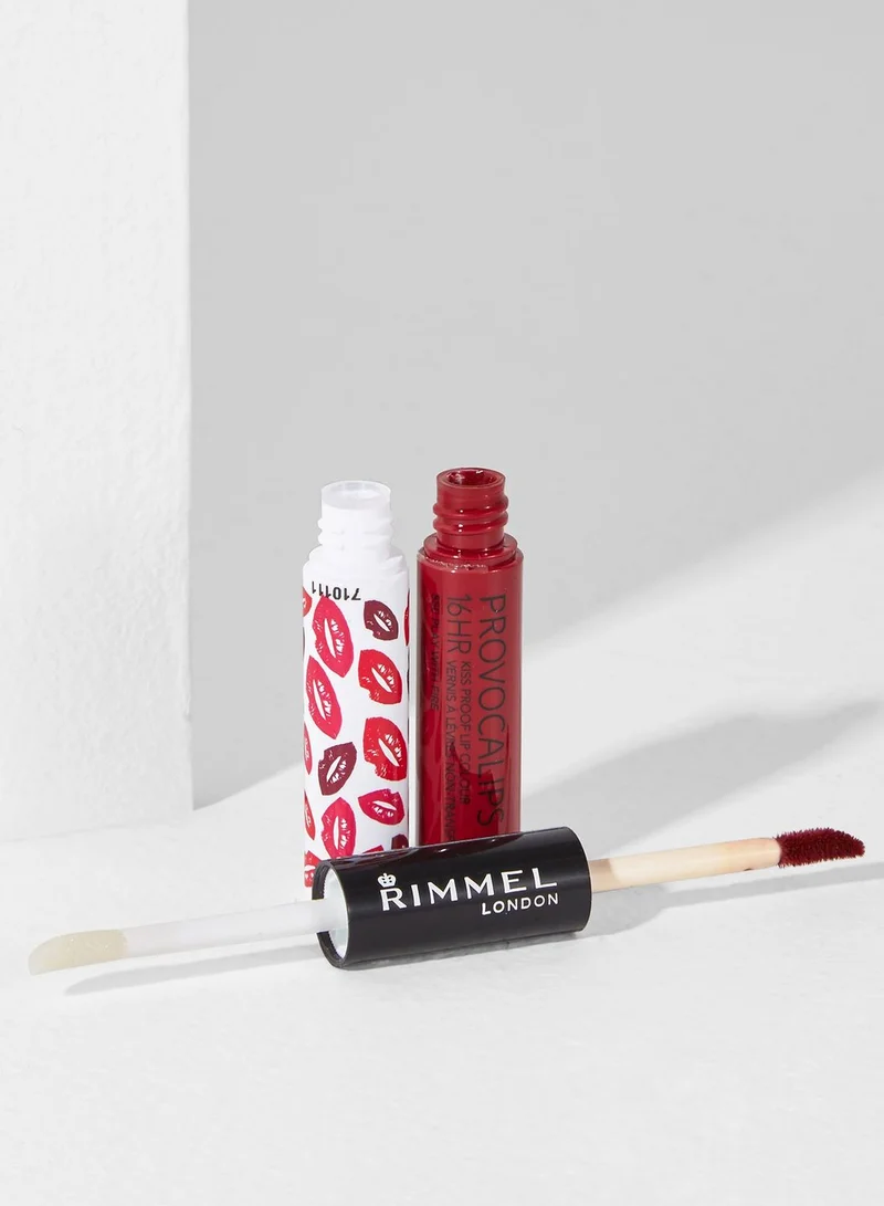 RIMMEL LONDON Rimmel Provocalips 16HR Kissproof Lip Colour – 550 – Play With Fire, 8g