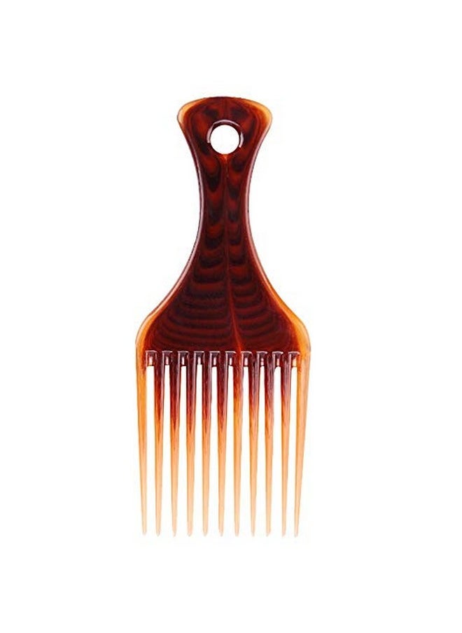 Rosette Hair Amber Smooth Hair Pick Comb Afro Lift Detangle Hair Comb Curly Hair Brush Hair Styling Tools  - Image 1