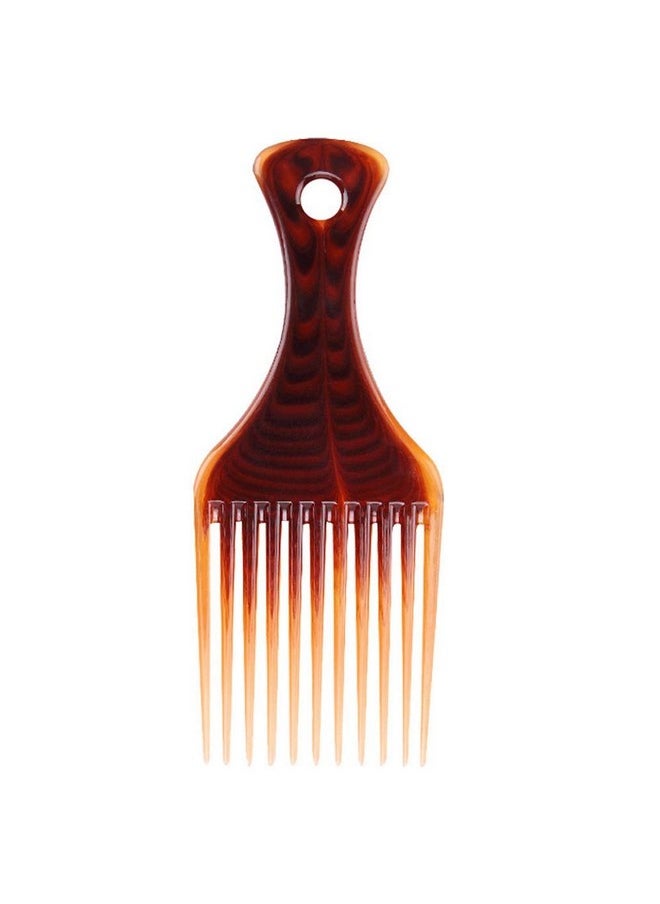 Rosette Hair Amber Smooth Hair Pick Comb Afro Lift Detangle Hair Comb Curly Hair Brush Hair Styling Tools  - Image 2