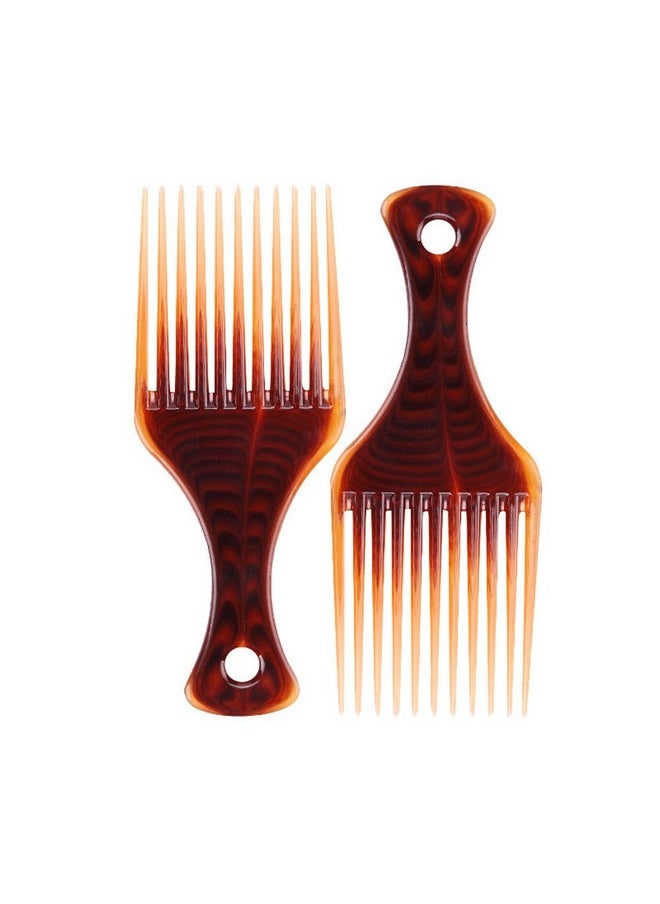 Rosette Hair Amber Smooth Hair Pick Comb Afro Lift Detangle Hair Comb Curly Hair Brush Hair Styling Tools  - Image 5