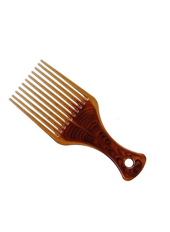 Rosette Hair Amber Smooth Hair Pick Comb Afro Lift Detangle Hair Comb Curly Hair Brush Hair Styling Tools  - Image 3