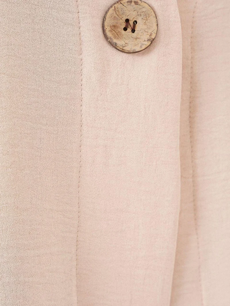 BIG DART BDART V-neck Three Quarter Sleeve Kimono with Button