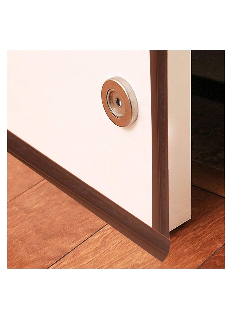 Generic - 2-Piece 10M Weather Stripping Door Seal Strip,Silicone Sealing Sticker Adhesive - Image 1
