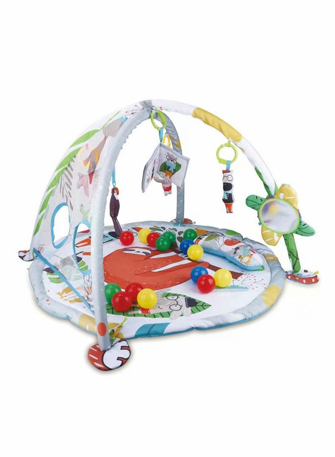 JSAITOYS Infant Baby Toddler Education Learn Train Baby Blanket Gym Foldable Fitness Frame Rack Carpet Play Mat Crawl Baby Bed Toys Kids - Image 1