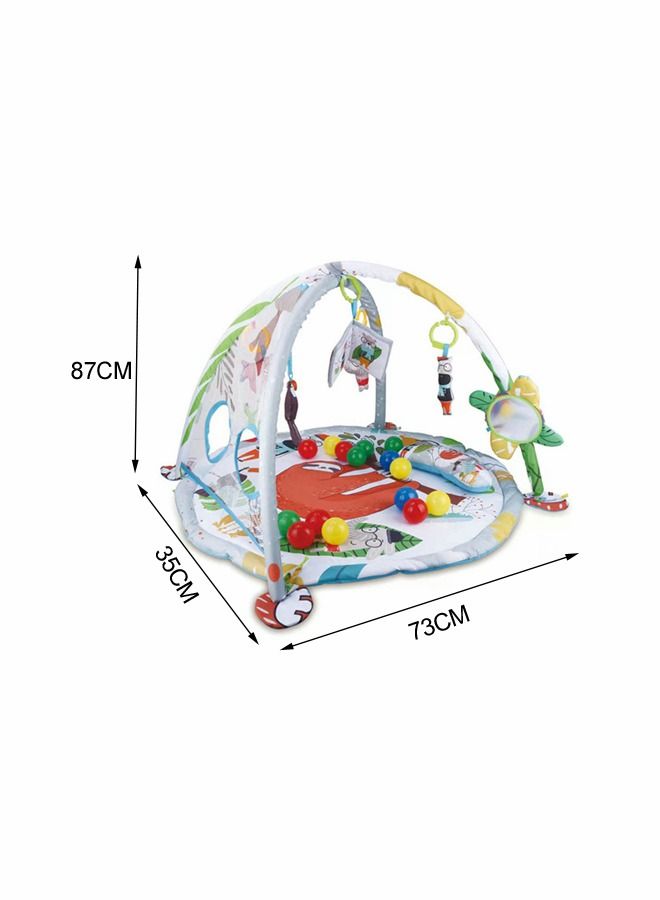 JSAITOYS Infant Baby Toddler Education Learn Train Baby Blanket Gym Foldable Fitness Frame Rack Carpet Play Mat Crawl Baby Bed Toys Kids - Image 3
