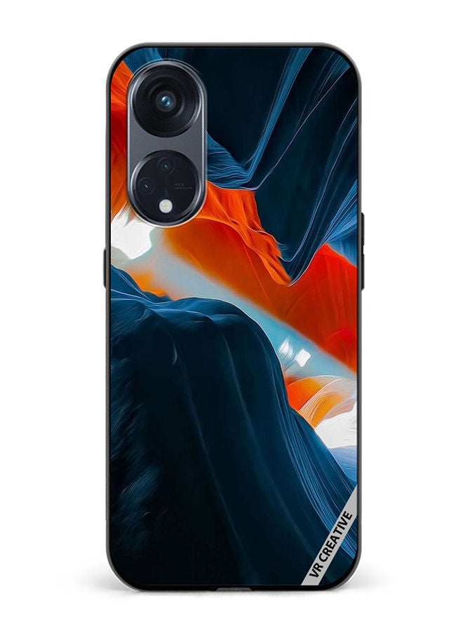 VR CREATIVE Protective Case Cover For Oppo Reno8 T 5G Layers Design Multicolour - Image 1