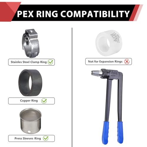 EFIELD (عبوة من 10) تي حديد نحاسي مخفض Efield 3/4" X 3/4" X 1/2"، ملحقات ضغط، ASTM F1807، (PEX1807077) - Image 5