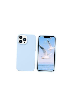 Compatible with iPhone 12 Pro Max (6.7 Inch) Case, Liquid Silicone Case, Full Body Protective Cover, Shockproof, Slim Phone Case, Anti-Scratch Soft Microfiber Lining - Baby Blue - pzsku/Z7E142B06CBDDBE556D7CZ/45/_/1735243484/44f231ef-2387-486d-977f-ada14e8998c1