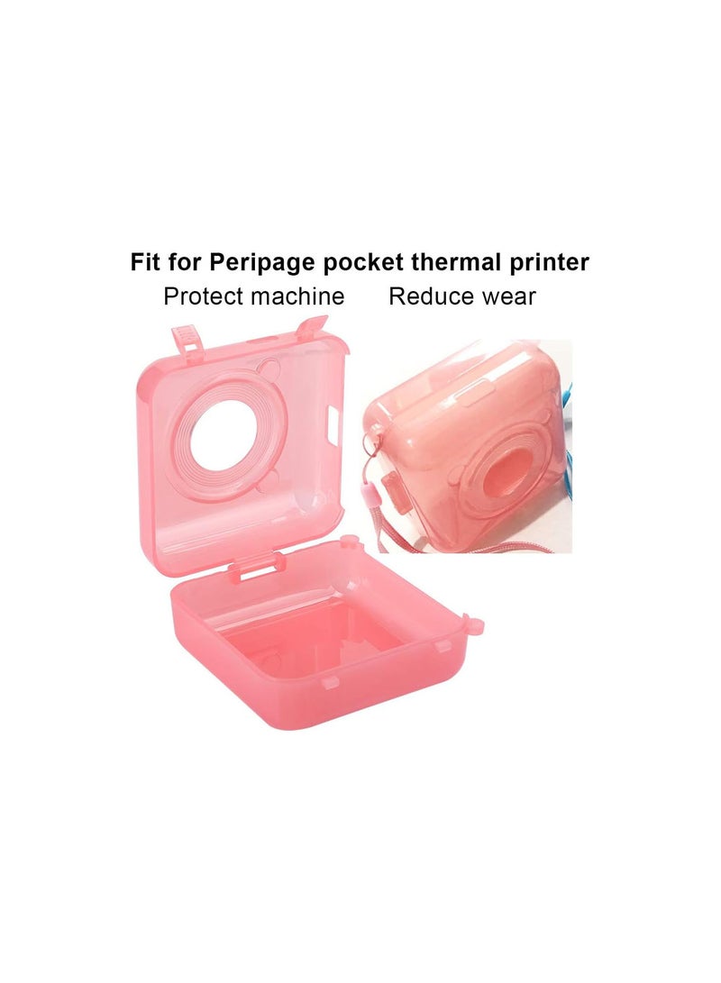 GGOOT Pocket Printer Case,Protective Shell PC for Peripage/Bluetooth Phone Pocket Thermal Sticky Note Barcode Printer,Protective Shell for Bluetooth Pocket Printer(#2) - Image 2