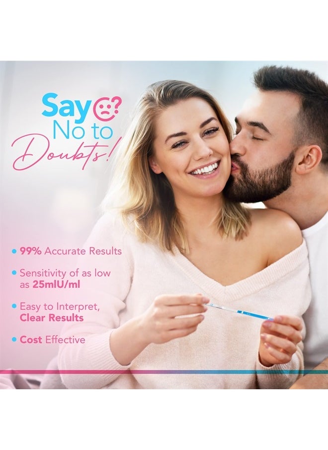 50 Ovulation Test Strips and 20 Early Pregnancy Test Strips Combo Rapid HCG Test Fertility Ovulation Predictor Kit