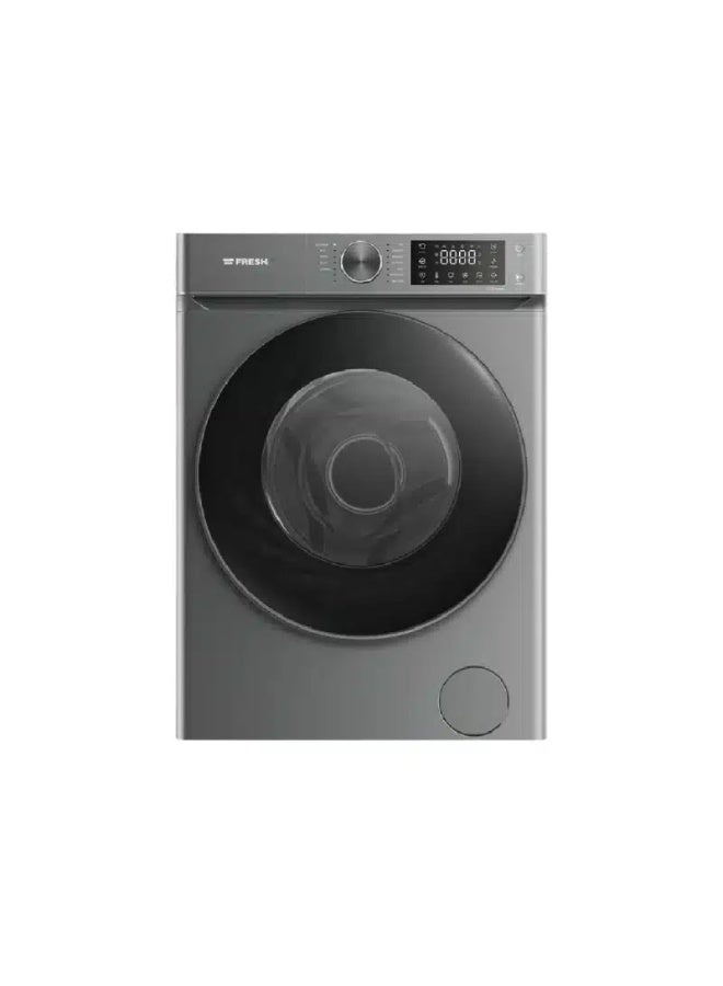 Fresh Fully Automatic Washing Machine, 7 kg, 1200 RPM, Inverter Motor, Direct Drive, Digital, Steam Wash - Dark Silver - Image 2