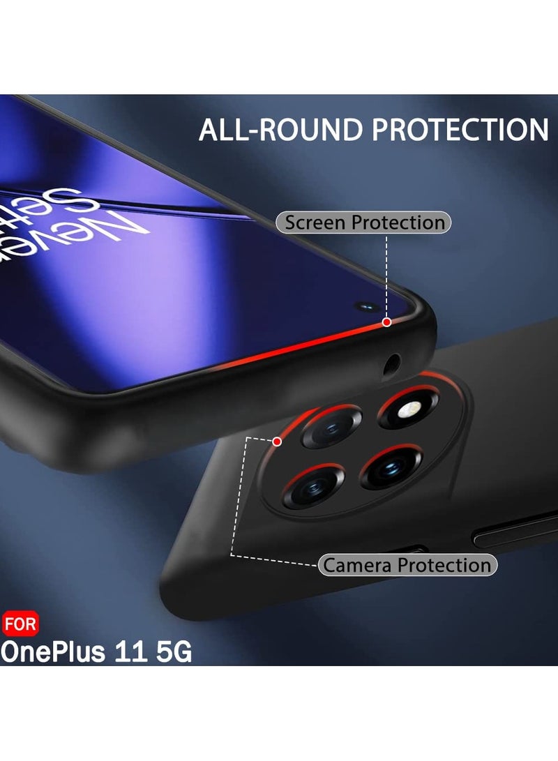 AROAQ Suitable for OnePlus Ace2 Mobile Phone Case One Plus11R Protective Cover Cloth Leather Case Full Cover Shell Back Shell 5G Tide - Image 2