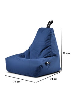 Extreme Lounging Extreme Lounging® - Original Mini Bean Bag for kids - Made in UK - Premium Quality Double Stitched Bean Bag - UV Protected & Waterproof - Small BeanBags Chair - Ideal for Indoor & Outdoor Use - Royal  - Image 2