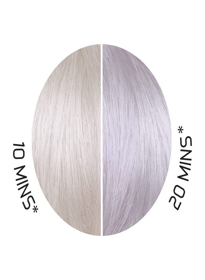 سبلات رغوة تلوين الشعر سبلات بريليانت، لون أشقر بلاتيني، 140 مل، تدوم حتى 10 غسلات، رغوة ترطيب خفيفة الوزن تزيد من حيوية ولمعان الشعر، نباتية ولم تُختبر على الحيوانات - Image 4