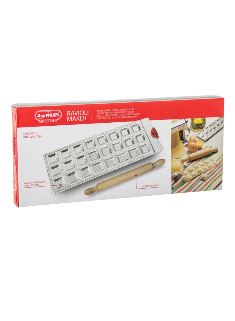 Kitchen ware Pastry Mold Set With Rolling Pin And Brush - Image 4