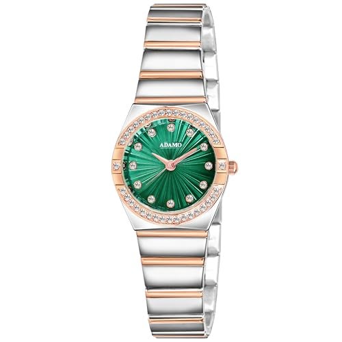 ADAMO Analog Green Dial Women's Watch-892VVM16 - Image 1
