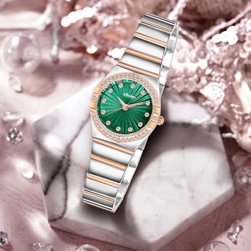 ADAMO Analog Green Dial Women's Watch-892VVM16 - Image 5