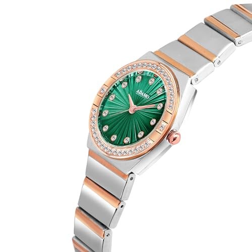 ADAMO Analog Green Dial Women's Watch-892VVM16 - Image 2