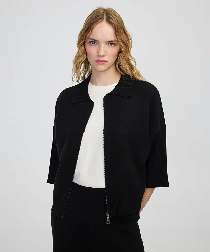 Ipekyol  Zip-Up Knit Top for Women | Best Price UAE