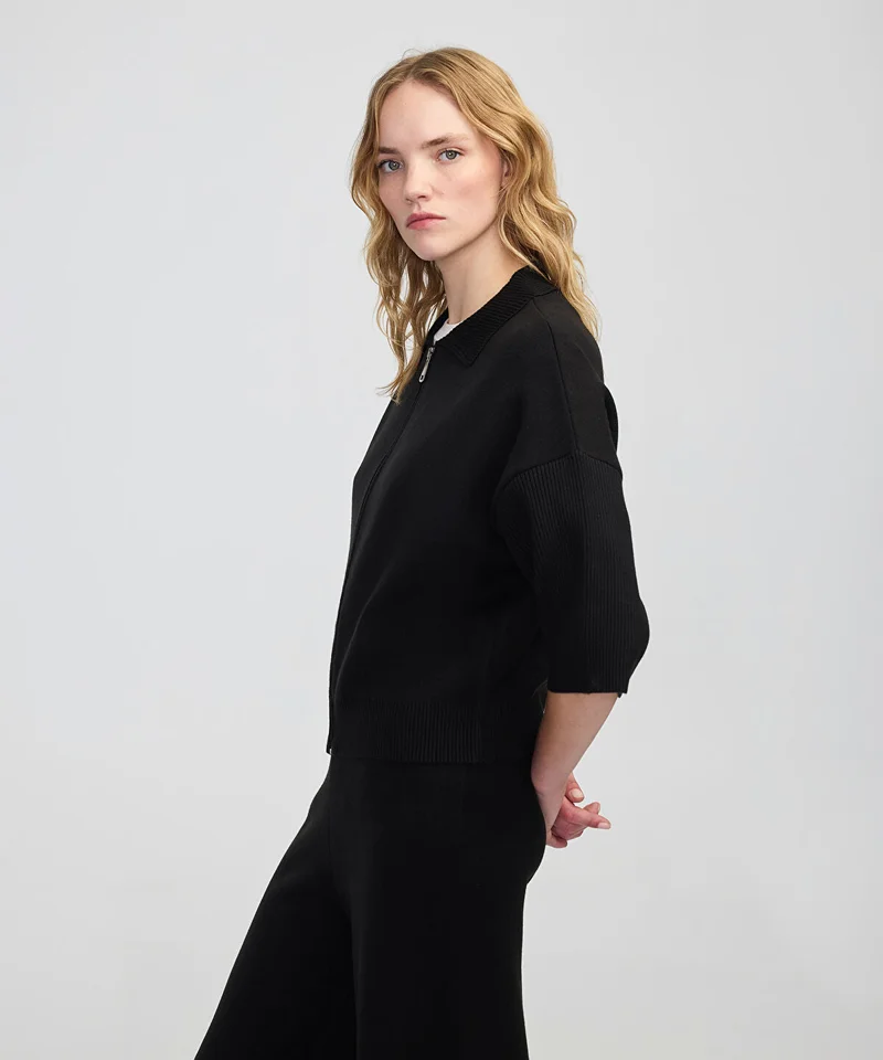 Ipekyol  Zip-Up Knit Top for Women | Best Price UAE