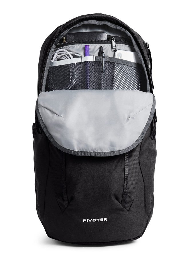 The North Face Women's Pivoter Everyday Laptop Backpack, TNF Black, One Size - Image 4