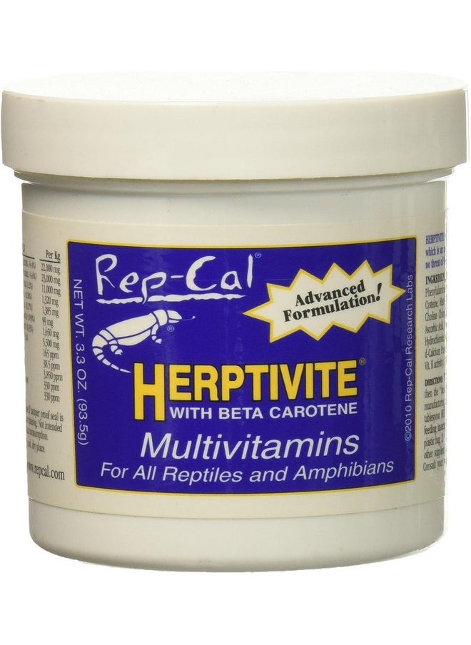 Rep-Cal Rep Splmt Herptivite 3.3oz (Pack of 2)  - Image 1