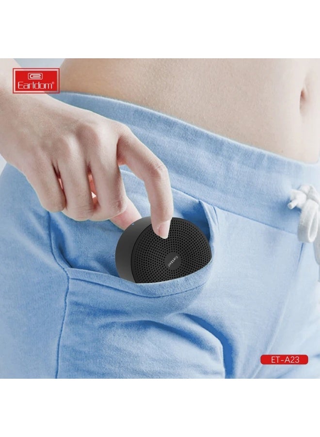أيرلدوم مكبر صوت إيرلدوم ET-A23 بلوتوث، BT 5.0، مكبر صوت لاسلكي محمول بقوة 3 وات، أبيض - Image 5