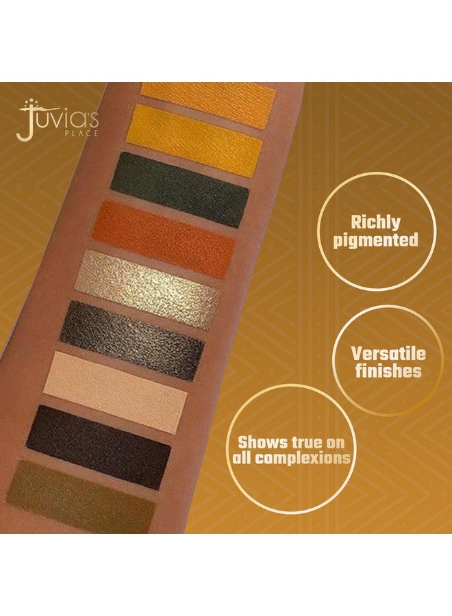 جوفياس بليس لوحة ظلال العيون ذا نوماد ماريجولد هوني مكونة من 9 ظلال عيون ديب ميرلوت، لوحة مكياج احترافية لمكياج العيون، لوحة مكياج لظلال العيون المصطبغة للون العين ولمعانها - Image 2