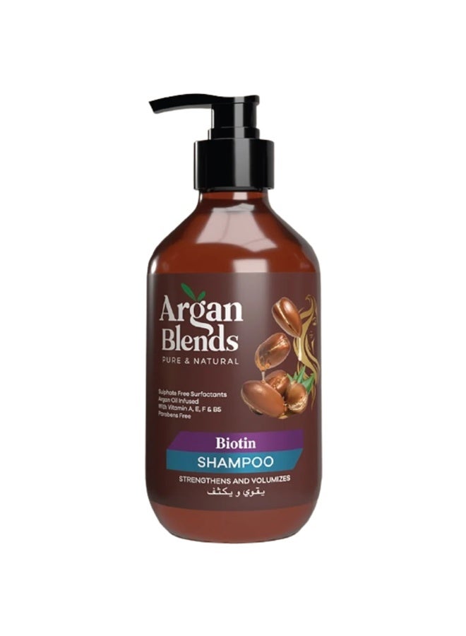 Argan Blends Shampoo Biotin 300Ml