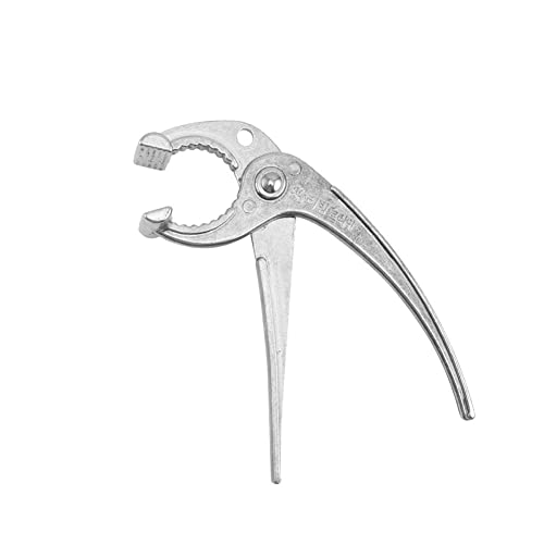 MagiDeal Aluminum Tongs Holder For Korean Stone Ceramic Bibimbap BowlDolsotDdukbaegi Sizzling Hot Pot 623 Inch