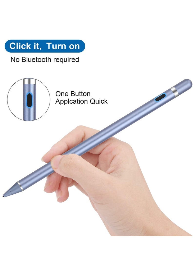 Gravity Active Stylus Pens for Touch Screens, Active Pencil Smart Digital Pens Fine Point Stylist Pen Compatible with iPhone iPad,Samsung/Android Smart Phone&Tablet Writing Drawing - Image 3