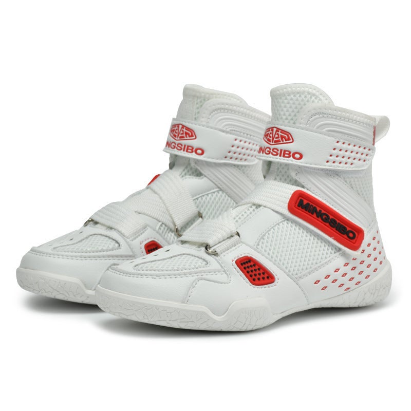 Dropshipping Boxing Shoes For Men And Women, Wrestling Shoes For Children, Fighting And Fighting Breathable Training Shoes, Sports Shoes For Sanda - Image 1
