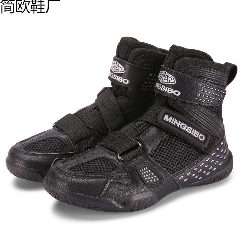 Dropshipping Boxing Shoes For Men And Women, Wrestling Shoes For Children, Fighting And Fighting Breathable Training Shoes, Sports Shoes For Sanda - Image 2