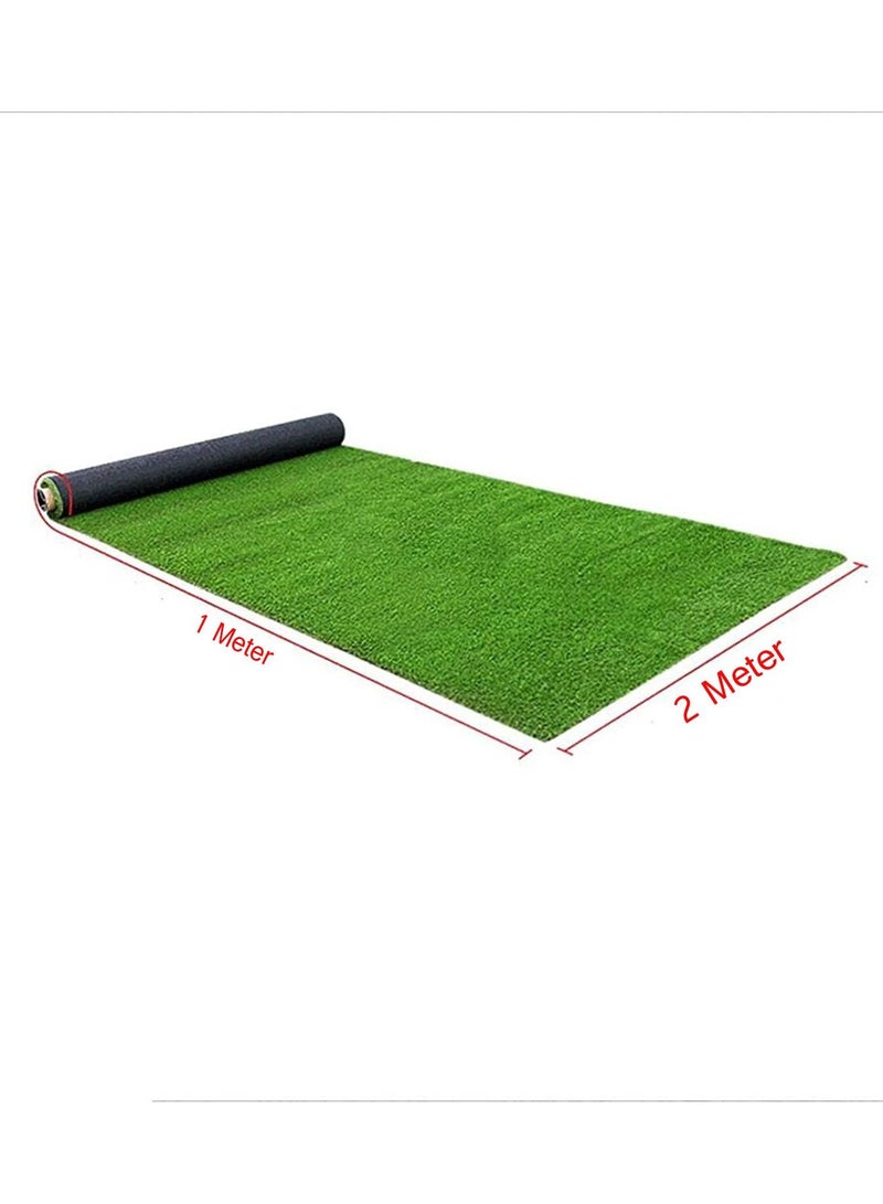 Generic Durable Artificial Grass Carpet 200x100x2cm - Lush Fake Grass Turf for Indoor & Outdoor Use"  - Image 5