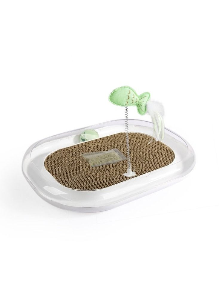 all for paws CAT TOY RUNWAY SCRATCHER  - Image 1