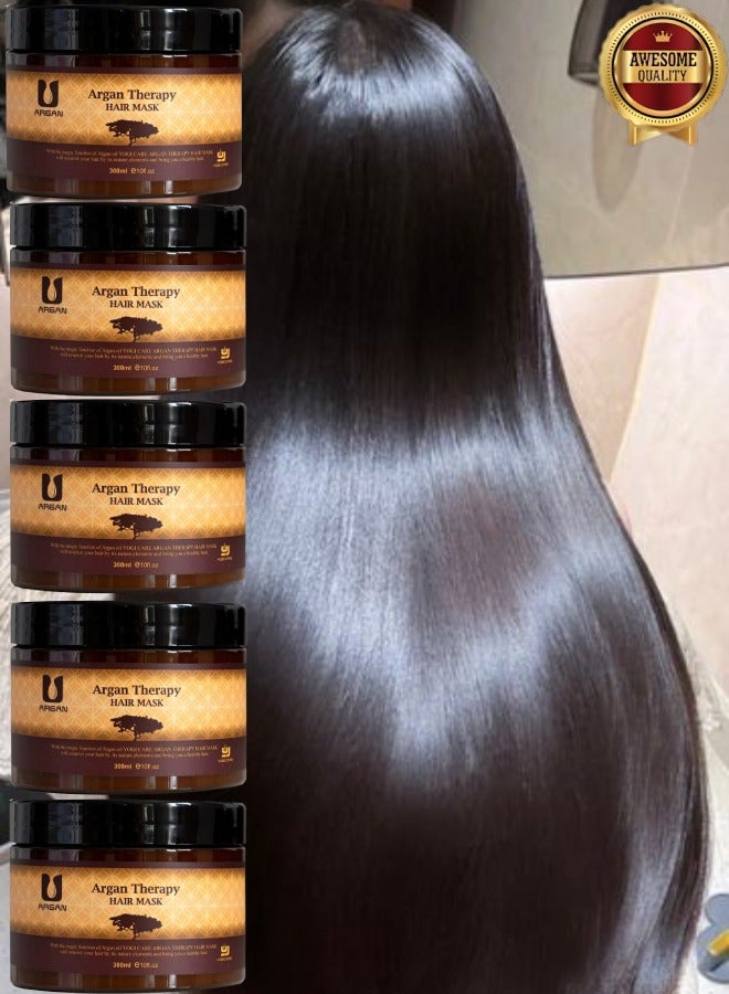 Argan 5 Pieces Argan Therapy Hair Mask 300ml  - Image 1