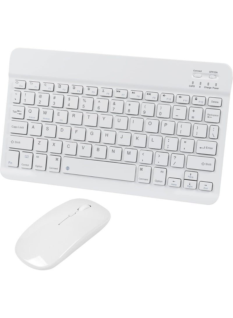 Original Ultra-Slim Rechargeable Bluetooth Keyboard & Mouse – Arabic/English, Portable & Lightweight - Image 1
