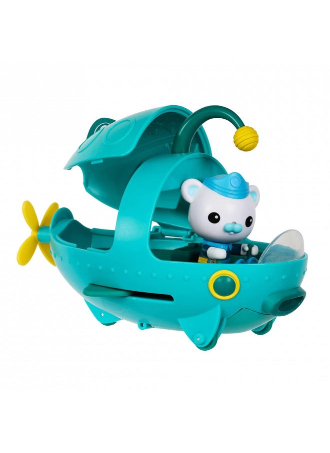 OCTONAUTS - Octonauts Octopod Playset | 8 Pieces Including Deep Sea Captain Barnacles & Gup A, Multicolor, 5.12 x 15.5 x 8.5 inches - Image 1
