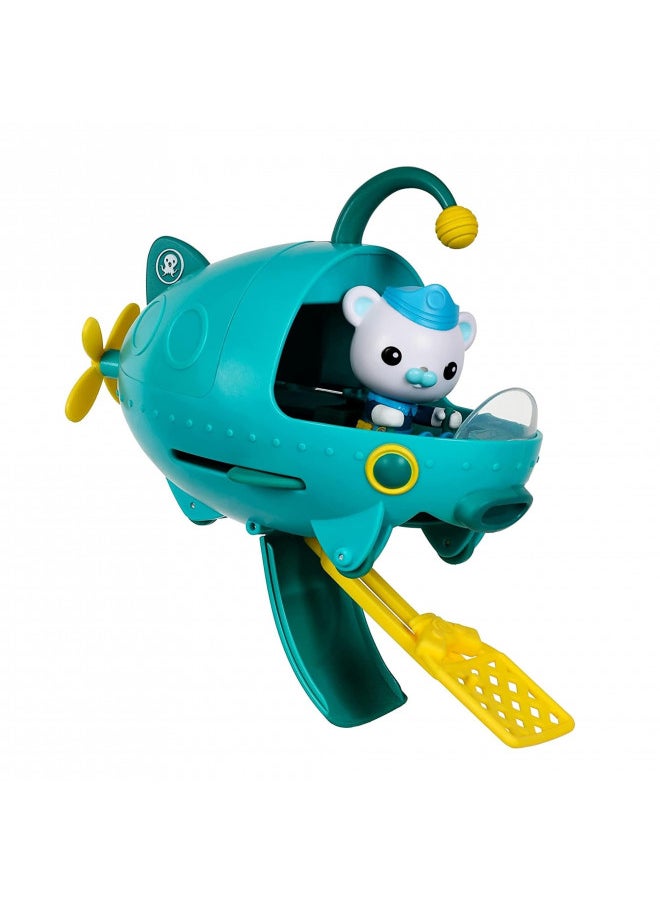 OCTONAUTS - Octonauts Octopod Playset | 8 Pieces Including Deep Sea Captain Barnacles & Gup A, Multicolor, 5.12 x 15.5 x 8.5 inches - Image 1