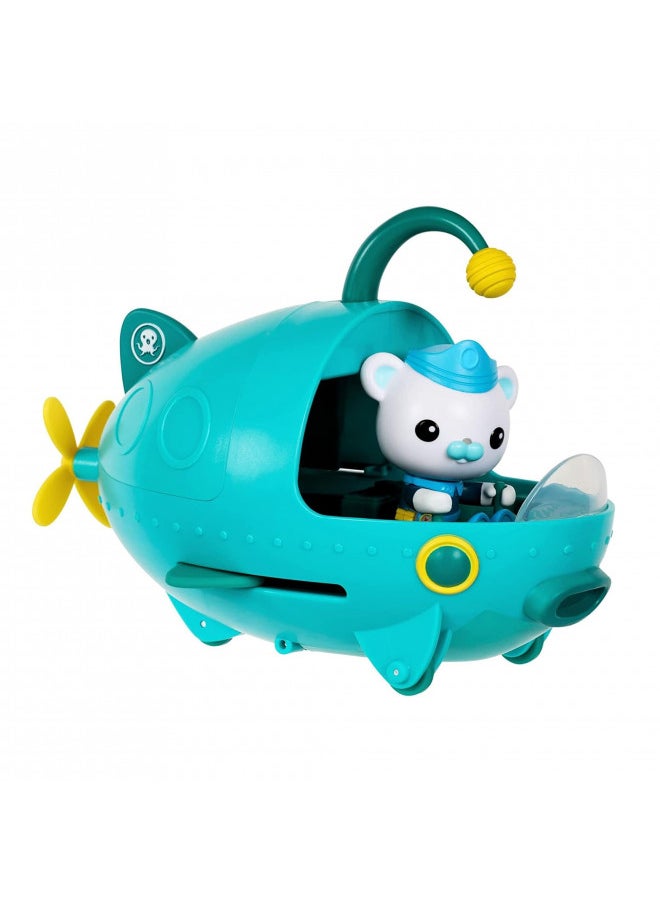 OCTONAUTS - Octonauts Octopod Playset | 8 Pieces Including Deep Sea Captain Barnacles & Gup A, Multicolor, 5.12 x 15.5 x 8.5 inches - Image 1
