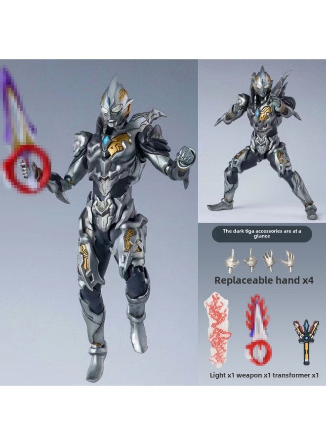 Shining Toys Super Action Figure Model Boys Children's Day-Color:810 Dark Teliga 18cm Multi-joint Super Movable - Image 1